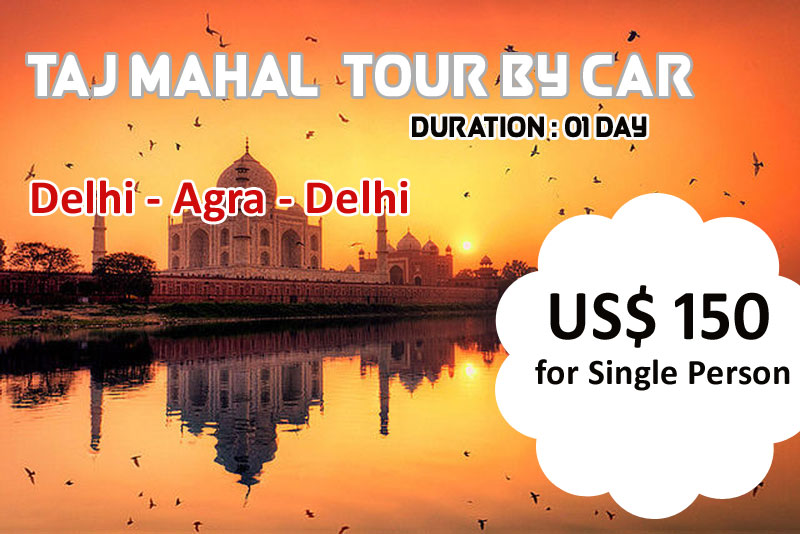 Taj Mahal Private Tour by Car